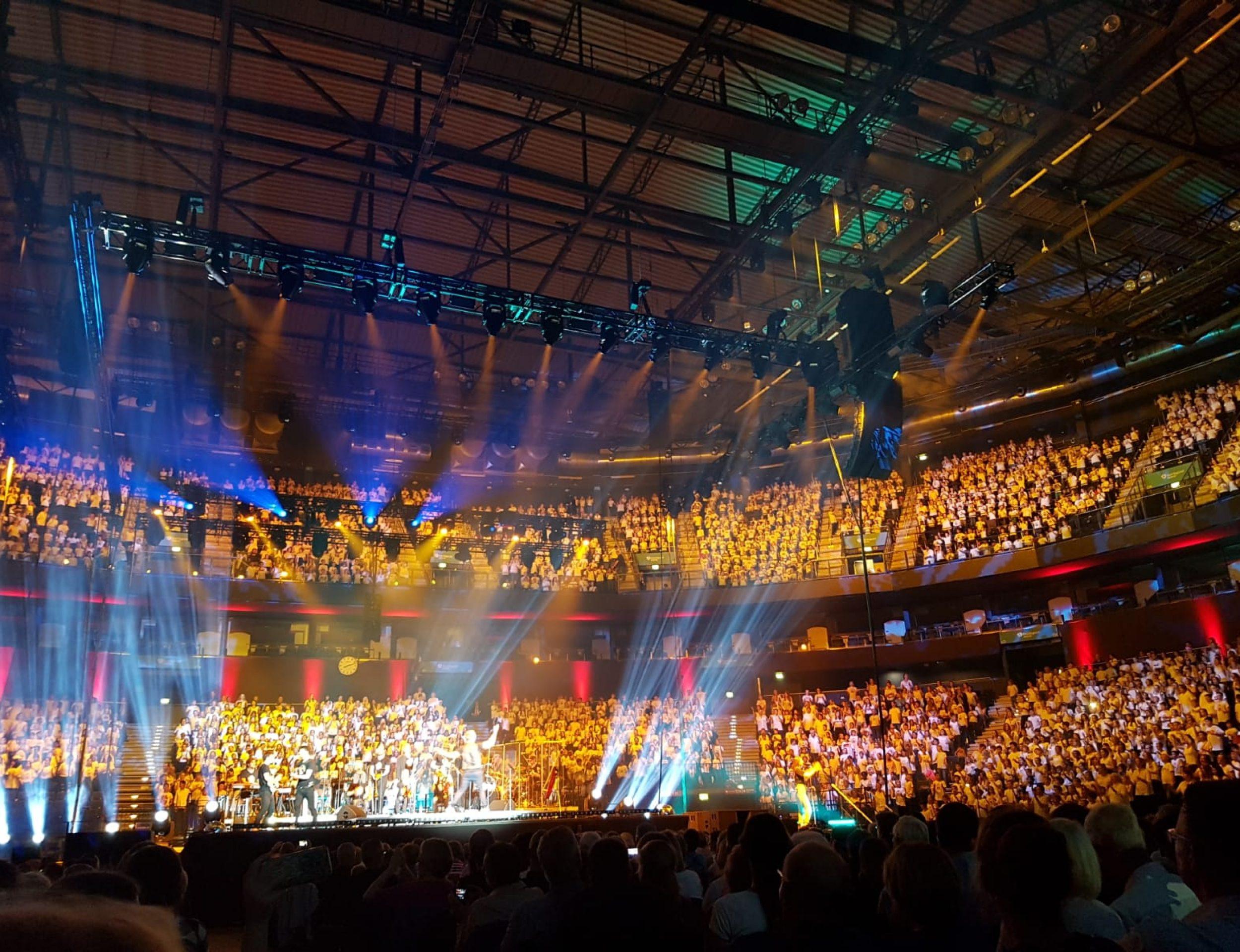 Chorkonzert der Extraklasse in der Barclaycard-Arena
